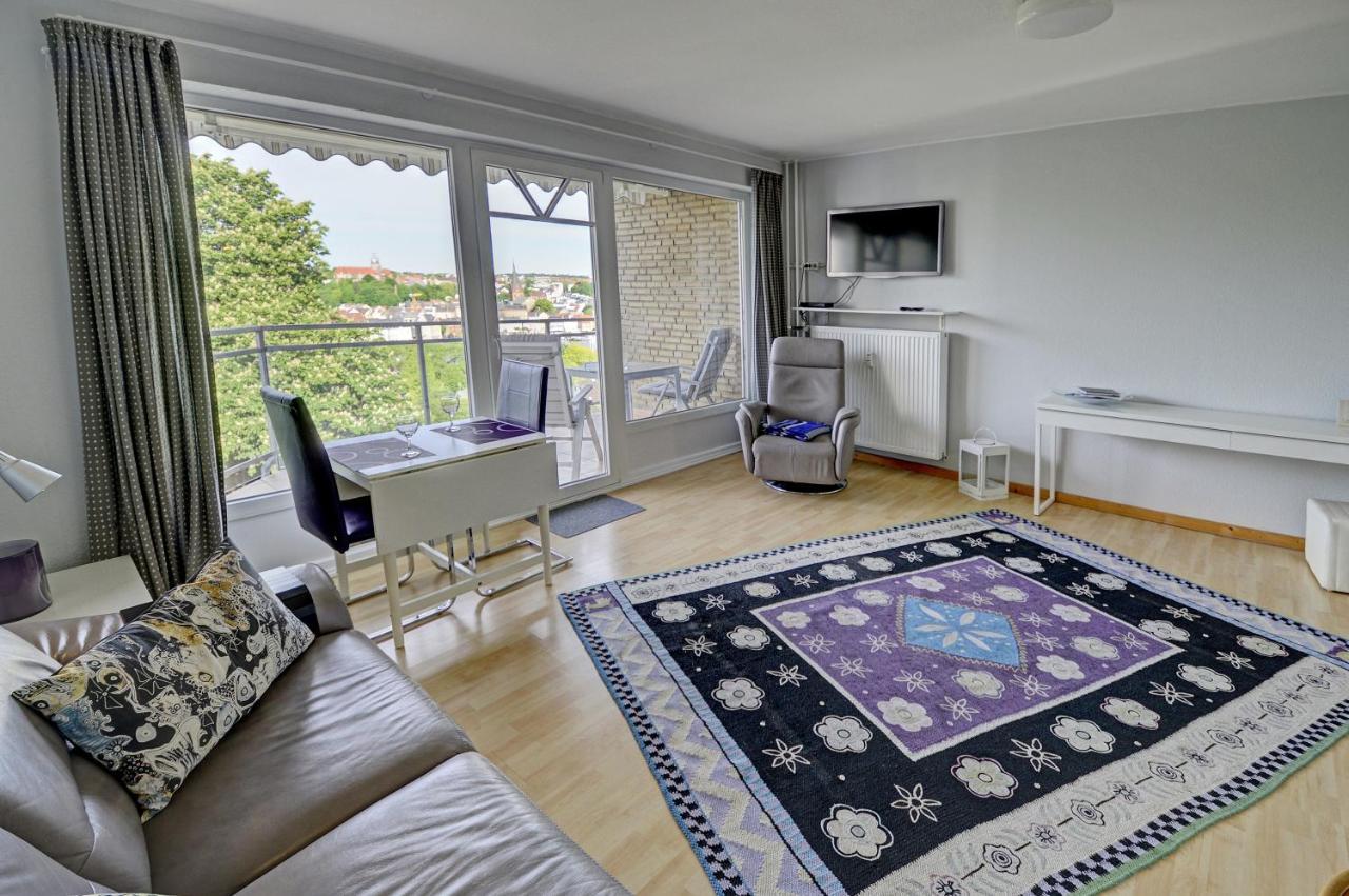 Fewo1846 - Bellevue - Sonnige 2-Zimmer-Wohnung Mit Balkon Und Hafenblick Flensburg Exterior foto